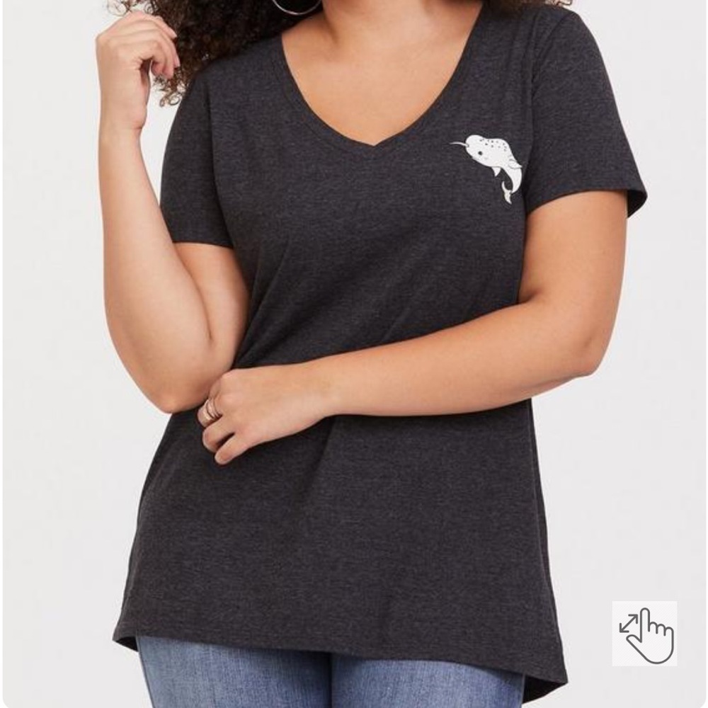 COPY - Torrid Narwhal Tee 4X